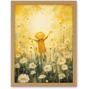 Artery8 Sunshine Happiness and Flowers Everywhere Simple Kids Bedroom Nursery Artwork Framed Wall Art Print 18X24 Inch Artery8 Sunshine Happiness and Flowers Everywhere Simple Kids Bedroom Nursery Artwork Framed Wall Art Print 18X24 Inch
