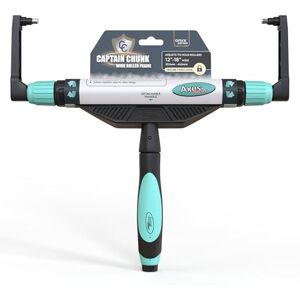 Axus Decor Captain Chunk Wide Roller Frame (Onyx Series) Adjustable PaintingTool Designed For Professional & DIY Projects, Suitable for Painting Large Surfaces Walls or Ceilings 12-18"/305-460mm Axus Decor Captain Chunk Wide Roller Frame (Onyx Series) Adjustable PaintingTool Designed For Professional & DIY Projects, Suitable for Painting Large Surfaces Walls or Ceilings 12-18"/305-460mm