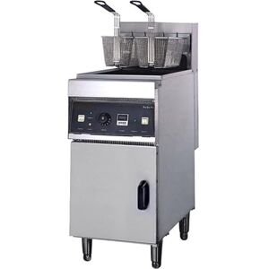 Stalwart DA-DF28L Twin Basket Professional Free Standing Electric Fryer Single Tank 18kW 28 litres Stalwart DA-DF28L Twin Basket Professional Free Standing Electric Fryer Single Tank 18kW 28 litres