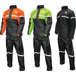 Nelson-Rigg Stormrider Rain Suit (Black/Orange, Large) Nelson-Rigg Stormrider Rain Suit (Black/Orange, Large)