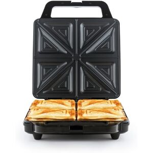 PROGRESS 4 Slice Sandwich Maker – Make 4 XL Toasties, PFAS-Free Non-Stick Plates, Easy Cleaning, Automatic Temperature Control, 1600W, Cool Touch Handles, Power/Ready Indicator Lights, Black PROGRESS 4 Slice Sandwich Maker – Make 4 XL Toasties, PFAS-Free Non-Stick Plates, Easy Cleaning, Automatic Temperature Control, 1600W, Cool Touch Handles, Power/Ready Indicator Lights, Black