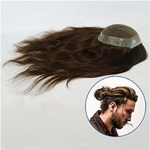 XXAD553TY Men's Bald Hair Pieces Mens Toupee Long Remy Human Hair Lace & Pu Base Hairpieces 10-18 inches Mens Lace Replacement Systems Unit for Hair Loss Balding Man Wig Toupee for Men (Color : #2 18 inches, XXAD553TY Men's Bald Hair Pieces Mens Toupee Long Remy Human Hair Lace & Pu Base Hairpieces 10-18 inches Mens Lace Replacement Systems Unit for Hair Loss Balding Man Wig Toupee for Men (Color : #2 18 inches,