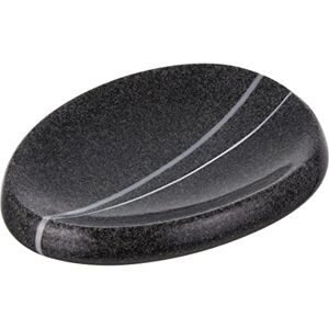 Kleine Wolke Stones Soap Dish, Dark Grey Kleine Wolke Stones Soap Dish, Dark Grey