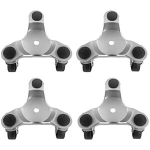 QWORK ® 4 pcs 6" Steel Tri-Dolly, 200 lbs Load Capacity, Great for Moving Furniture & Appliances, Durable and Easy to Use (Capacity 200lbs, 4pc) QWORK ® 4 pcs 6" Steel Tri-Dolly, 200 lbs Load Capacity, Great for Moving Furniture & Appliances, Durable and Easy to Use (Capacity 200lbs, 4pc)
