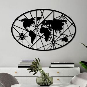 Hanah Home Stylish Black Decorative Metal Wall Accessory, 40 x 62 cm, 100% Metal, 1.5 mm Thick, Lightweight & Easy to Hang, Perfect for Modern Decor Hanah Home Stylish Black Decorative Metal Wall Accessory, 40 x 62 cm, 100% Metal, 1.5 mm Thick, Lightweight & Easy to Hang, Perfect for Modern Decor