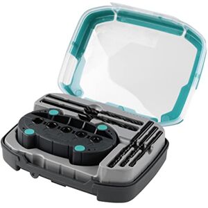 Wolfcraft Universal Drill Set With Drilling Aid 6 Pcs. I 1000000 I The practical entry-level set for drilling vertical holes Wolfcraft Universal Drill Set With Drilling Aid 6 Pcs. I 1000000 I The practical entry-level set for drilling vertical holes