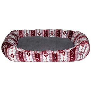 SOGNI E CAPRICCI PETS Italian Bed Linen Package N.2 Kits Snow Dreams and CAPRICCI Pets, Linen, red, 44 x 34 x h15 cm SOGNI E CAPRICCI PETS Italian Bed Linen Package N.2 Kits Snow Dreams and CAPRICCI Pets, Linen, red, 44 x 34 x h15 cm