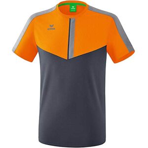 Erima Squad Function T-shirt New Orange/Slate Grey/Monument Grey, Size 40 Erima Squad Function T-shirt New Orange/Slate Grey/Monument Grey, Size 40