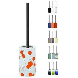 Spirella Tube Toilet Brush, Orange Bubbles Spirella Tube Toilet Brush, Orange Bubbles