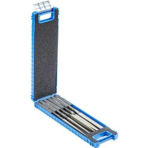 PFERD Diamond Mobile Phone File Set, 5 Pieces, Grain Size D 181, 215 mm, in Shatterproof Plastic Box, 15826273 for Universal Use in Tool Making PFERD Diamond Mobile Phone File Set, 5 Pieces, Grain Size D 181, 215 mm, in Shatterproof Plastic Box, 15826273 for Universal Use in Tool Making