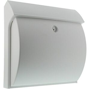Burg-Wächter Classico 4931 W High-Quality Plastic Letterbox, White Burg-Wächter Classico 4931 W High-Quality Plastic Letterbox, White