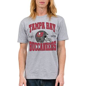 Junk Food Clothing x NFL Tampa Bay Buccaneers Team Helmet Adult Unisex Fan Tee Grey Junk Food Clothing x NFL Tampa Bay Buccaneers Team Helmet Adult Unisex Fan Tee Grey