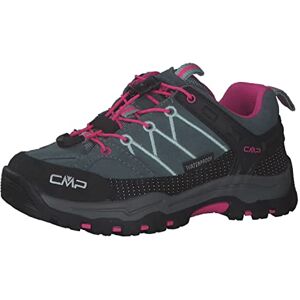 CMP Kids Rigel Low Trekking Shoes Wp, Mineral Green-Purple Fluo UK 13 CMP Kids Rigel Low Trekking Shoes Wp, Mineral Green-Purple Fluo UK 13