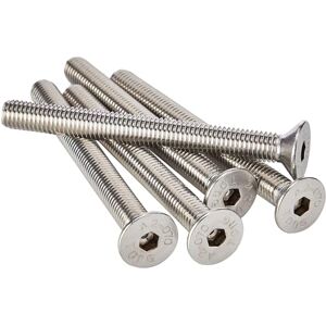 AHC A2 Stainless Steel Socket Countersunk Screw Allen Key Bolts M5 5mm x 60mm (Pack of 50) AHC A2 Stainless Steel Socket Countersunk Screw Allen Key Bolts M5 5mm x 60mm (Pack of 50)