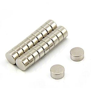 FIRST4MAGNETS N35 Neodymium Magnet for Arts, Crafts, Model Making, DIY, Hobbies, Office, and Home 10mm dia x 5mm thick 2kg Pull Pack of 20 FIRST4MAGNETS N35 Neodymium Magnet for Arts, Crafts, Model Making, DIY, Hobbies, Office, and Home 10mm dia x 5mm thick 2kg Pull Pack of 20