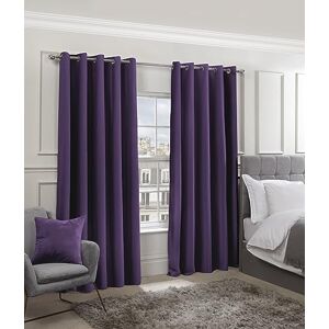 Emma Barclay – Blackout Curtains for Bedroom Living Room Thermal Insulated Woven Eyelet Blackout Curtains Cali Collection (90” x 90” Inch)(Amethyst) Emma Barclay – Blackout Curtains for Bedroom Living Room Thermal Insulated Woven Eyelet Blackout Curtains Cali Collection (90” x 90” Inch)(Amethyst)