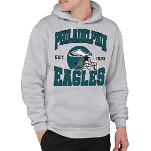 Junk Food Clothing x NFL Philadelphia Eagles Team Helmet Unisex Adult Pullover Fleece Hoodie for Men and Women Size Large Junk Food Clothing x NFL Philadelphia Eagles Team Helmet Unisex Adult Pullover Fleece Hoodie for Men and Women Size Large