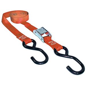 Keeper HAMPTON PROD 1” x 15’ Heavy Duty Cam Buckle Tie-Down with S Hooks 400 lbs. Working Load Limit and 1,200 lbs. Break Strength Keeper HAMPTON PROD 1” x 15’ Heavy Duty Cam Buckle Tie-Down with S Hooks 400 lbs. Working Load Limit and 1,200 lbs. Break Strength