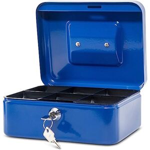 MAUL 20 x 17 x 9 cm Cash Box 2 Blue MAUL 20 x 17 x 9 cm Cash Box 2 Blue