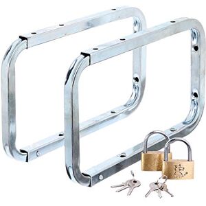 Alberts GAH- 802622 Ladder Hooks Set of 2 Unwrought Steel with Blue-Galvanised Surface 282 x 216 x 138 mm Alberts GAH- 802622 Ladder Hooks Set of 2 Unwrought Steel with Blue-Galvanised Surface 282 x 216 x 138 mm