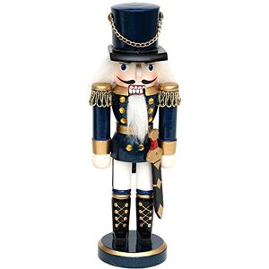 Dekohelden24 520218 Soldier Nutcracker Approx. 20 cm Blue Dekohelden24 520218 Soldier Nutcracker Approx. 20 cm Blue