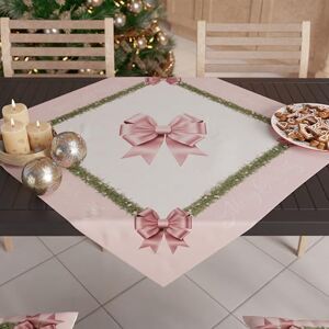 PETTI Artigiani Italiani - Christmas Centerpiece - Festive Table Decor - 90x90 cm - Pink PETTI Artigiani Italiani - Christmas Centerpiece - Festive Table Decor - 90x90 cm - Pink