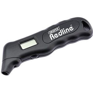 Draper Redline 68474 Digital Tyre Pressure Gauge, Blue Draper Redline 68474 Digital Tyre Pressure Gauge, Blue