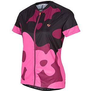 Ziener NERTHA Women's Cycling Jersey – Mountain Bike/Road Bike – Breathable Quick-Drying Elastic Functional Pink Dahlia, 46 Ziener NERTHA Women's Cycling Jersey – Mountain Bike/Road Bike – Breathable Quick-Drying Elastic Functional Pink Dahlia, 46