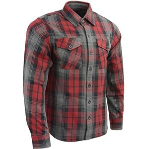 Milwaukee Men's Mng11652-multi-md MNG11652 Black/Grey/Red Flannel Shirt, Multi, Medium Milwaukee Men's Mng11652-multi-md MNG11652 Black/Grey/Red Flannel Shirt, Multi, Medium