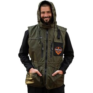 DINGO GEAR WWW.DINGOGEAR.COM 1977 DINGO GEAR All-season Training Vest with a Hood, Reflective Trim, Multiple Functional Pockets, Handmade of Polyester & Mesh, Designed for Dog Training and Shows, Colour – Green, Size – 2XL (S01516) DINGO GEAR WWW.DINGOGEAR.COM 1977 DINGO GEAR All-season Training Vest with a Hood, Reflective Trim, Multiple Functional Pockets, Handmade of Polyester & Mesh, Designed for Dog Training and Shows, Colour – Green, Size – 2XL (S01516)