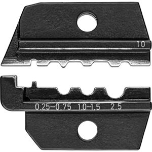 KNIPEX Crimping die for non-insulated tubular cable lugs and crimp terminals and non-insulated butt and crimp connectors in accordance with DIN 46341 97 49 10 KNIPEX Crimping die for non-insulated tubular cable lugs and crimp terminals and non-insulated butt and crimp connectors in accordance with DIN 46341 97 49 10