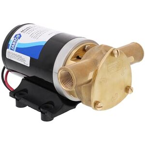 Jabsco 23680-4003 Water Puppy Bronze Head, Nitrile Impeller, Commercial Duty, 12 Volt, For Livewell Circulation, Draining Bait Tanks, Engine Oil Changes, Boat Washdown, or General Marine Pumping Jabsco 23680-4003 Water Puppy Bronze Head, Nitrile Impeller, Commercial Duty, 12 Volt, For Livewell Circulation, Draining Bait Tanks, Engine Oil Changes, Boat Washdown, or General Marine Pumping