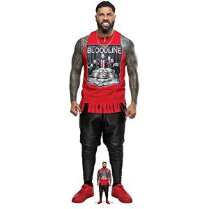 STAR CUTOUTS SC4168 Jey Uso WWE Lifesize Cardboard Cutout With Mini STAR CUTOUTS SC4168 Jey Uso WWE Lifesize Cardboard Cutout With Mini