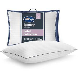 Silentnight Hotel Collection Super King Pillow Covers Half of a Super King Size Bed Luxurious 5 Star Hotel Comfort Pillow Soft Touch Cover Filled with the Finest Fibres Soft Support, 90x48cm Silentnight Hotel Collection Super King Pillow Covers Half of a Super King Size Bed Luxurious 5 Star Hotel Comfort Pillow Soft Touch Cover Filled with the Finest Fibres Soft Support, 90x48cm