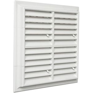 La Ventilazione The Ventilation G15DR2 X 2B-Y Grid Plastic with Measuring Cup Quadra Overlapping White 240 x 240 mm La Ventilazione The Ventilation G15DR2 X 2B-Y Grid Plastic with Measuring Cup Quadra Overlapping White 240 x 240 mm