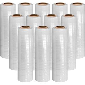 YUNJU Heavy Duty Strong Pallet Shrink Wrap Packaging Cling Film 17mu 400mm x 250m 5 Stretch Wrap Film YUNJU Heavy Duty Strong Pallet Shrink Wrap Packaging Cling Film 17mu 400mm x 250m 5 Stretch Wrap Film