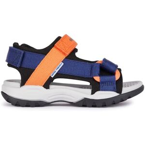 Geox J Borealis Boy E Sandal, Navy Orange, 11 UK Child Geox J Borealis Boy E Sandal, Navy Orange, 11 UK Child
