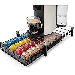 RECAPS Coffee Capsule Storage Drawer Coffee Pod Holder Compatible with Nespresso Vertuo Coffee Pod Storage Drawer Holder for 40 Capsule(Coffee Pods NOT Included) RECAPS Coffee Capsule Storage Drawer Coffee Pod Holder Compatible with Nespresso Vertuo Coffee Pod Storage Drawer Holder for 40 Capsule(Coffee Pods NOT Included)