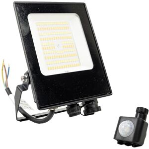 PNI Greenhouse WS550 50W LED Spotlight with Motion Sensor, Sensitivity Setting, Lighting Duration, 3000K 6500K, dimming Function, 230V Power Supply, Black PNI Greenhouse WS550 50W LED Spotlight with Motion Sensor, Sensitivity Setting, Lighting Duration, 3000K 6500K, dimming Function, 230V Power Supply, Black