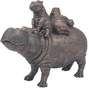 The Leonardo Collection Happy Hippo With Babies Home Decor Figurines & Ornaments For Home & Office Decorative Accessories Statues For Indoor & Outdoor Lovely Gifts for Women & Men The Leonardo Collection Happy Hippo With Babies Home Decor Figurines & Ornaments For Home & Office Decorative Accessories Statues For Indoor & Outdoor Lovely Gifts for Women & Men