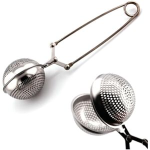 Gaucho Cebar Tea Strainer for Loose Tea ● 304 Stainless Steel Tea Strainer ● Reusable Tea Strainer ● Strainer for Most Cups ● Tea and Herb Strainer Gaucho Cebar Tea Strainer for Loose Tea ● 304 Stainless Steel Tea Strainer ● Reusable Tea Strainer ● Strainer for Most Cups ● Tea and Herb Strainer