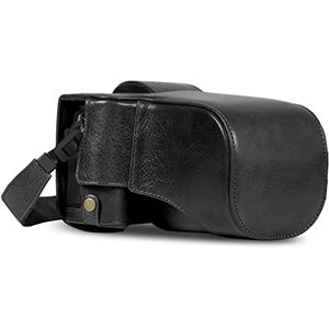 MegaGear Ever Ready Genuine Leather Camera Case Compatible with Fujifilm X-T5 (16-80mm)(Black) MegaGear Ever Ready Genuine Leather Camera Case Compatible with Fujifilm X-T5 (16-80mm)(Black)