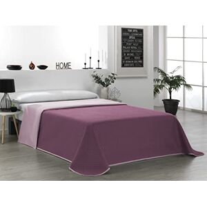 Martina Home Aubergine Salmon Reversible Bedspread Bed 90 Martina Home Aubergine Salmon Reversible Bedspread Bed 90