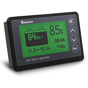 Renogy 500A Battery Monitor with Alarm, Capacity and Voltage Indicator, Compatible with LiFePO4, Lithium-ion, Lead Acid Battery in RV and Solar System Renogy 500A Battery Monitor with Alarm, Capacity and Voltage Indicator, Compatible with LiFePO4, Lithium-ion, Lead Acid Battery in RV and Solar System