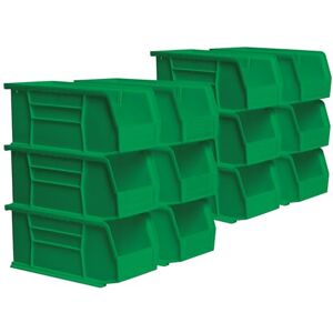 Akro-Mils 30230 AkroBins Plastic Hanging Stackable Storage Organizer Bin, 11-Inch x 5-Inch x 5-Inch, Green, 12-Pack Akro-Mils 30230 AkroBins Plastic Hanging Stackable Storage Organizer Bin, 11-Inch x 5-Inch x 5-Inch, Green, 12-Pack