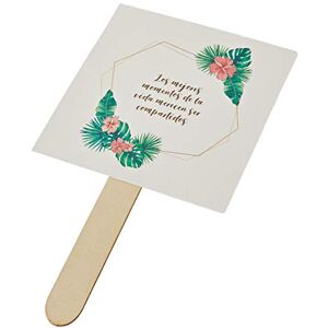 Mopec Fan The Best Moments.Flowers/Leaves min 25, White, One Size Mopec Fan The Best Moments.Flowers/Leaves min 25, White, One Size