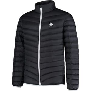 Dunlop ESSENTIALS UNISEX SPORT JACKET, Black/Silver, L Dunlop ESSENTIALS UNISEX SPORT JACKET, Black/Silver, L