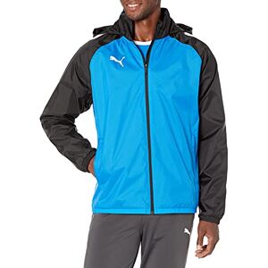 Puma Men's TeamLIGA All-Weather Jacket, Electric Blue Lemonade/Black, L Puma Men's TeamLIGA All-Weather Jacket, Electric Blue Lemonade/Black, L