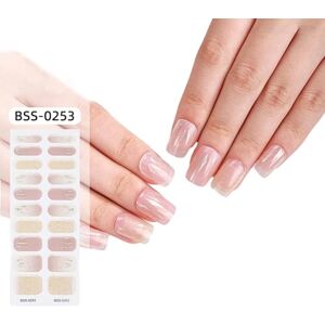 tixoacke Fashionable Gel Nail Wraps Full Wraps DIY Manicure At Home UV LED Lamp Required Nail Art Decals Cured Gel Strips tixoacke Fashionable Gel Nail Wraps Full Wraps DIY Manicure At Home UV LED Lamp Required Nail Art Decals Cured Gel Strips