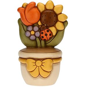 THUN Ornament jar with Ladybug and Flowers THUN Ornament jar with Ladybug and Flowers